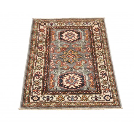 Tappeto Kazak Fine Pakistan azzurro marrone 62x92