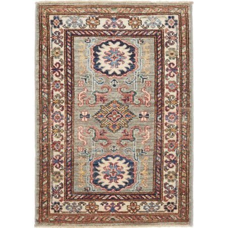 Tappeto Kazak Fine Pakistan marrone azzurro 62x88