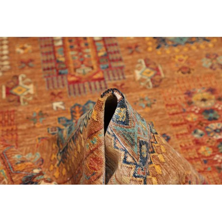 Tappeto Tribal Pakistan arancione grigio 171x244