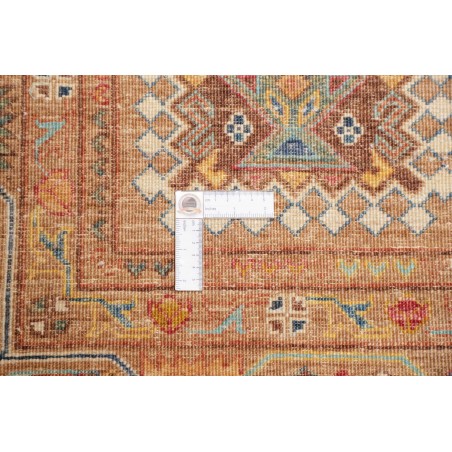 Tappeto Tribal Pakistan arancione grigio 171x244