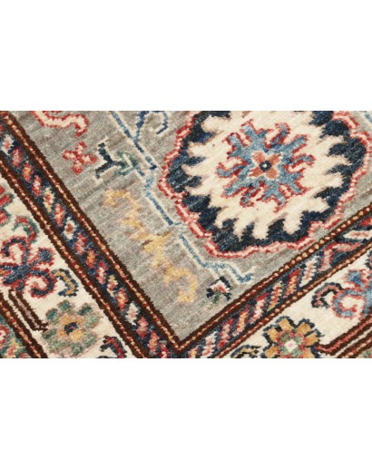 Tappeto Kazak Fine Pakistan marrone azzurro 62x88