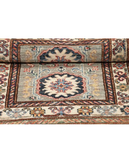 Tappeto Kazak Fine Pakistan marrone azzurro 62x88