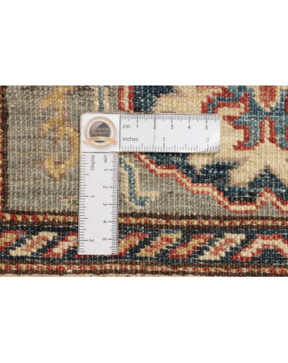 Tappeto Kazak Fine Pakistan marrone azzurro 62x88