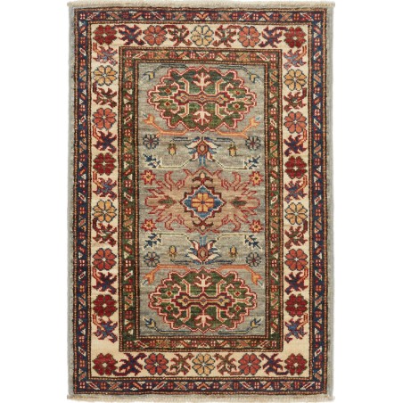 Tappeto Kazak Fine Pakistan azzurro beige 64x95