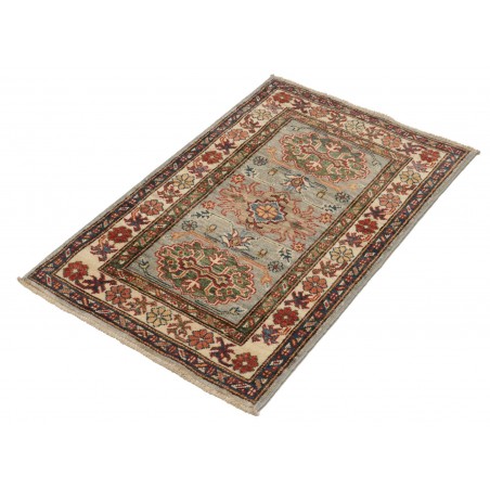 Tappeto Kazak Fine Pakistan azzurro beige 64x95