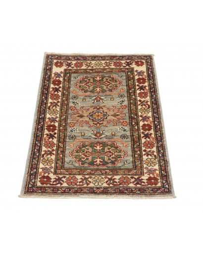 Tappeto Kazak Fine Pakistan azzurro beige 64x95