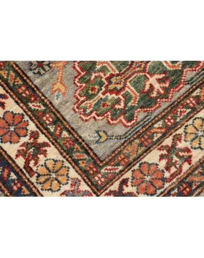 Tappeto Kazak Fine Pakistan azzurro beige 64x95