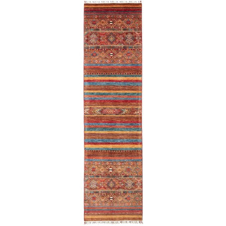 Tappeto Samarkand Pakistan marrone arancione 81x307