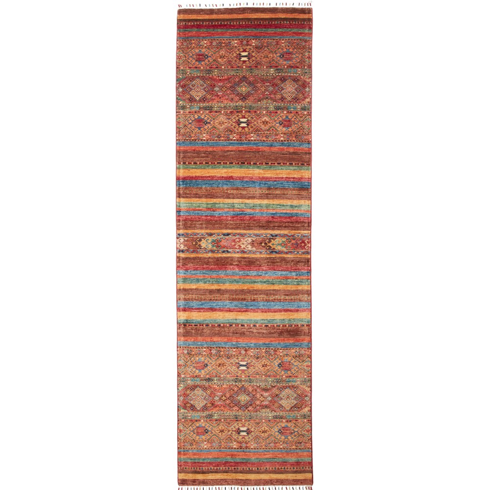 Tappeto Samarkand Pakistan rosso 83x305 Tappeto Samarkand Pakistan rosso 83x305