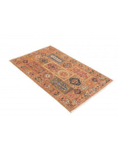 Tappeto Tribal Pakistan marrone grigio 77x126