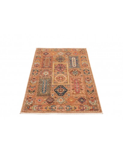 Tappeto Tribal Pakistan marrone grigio 77x126