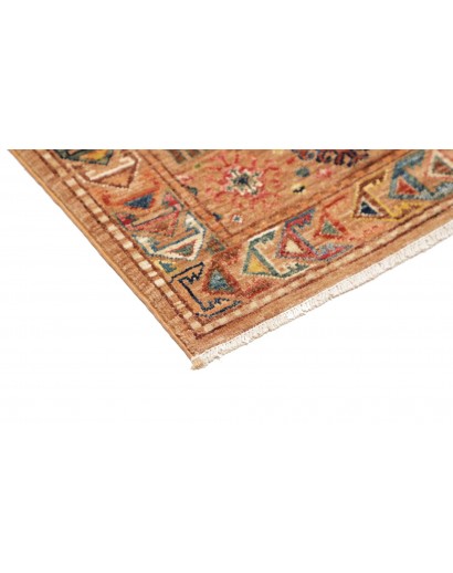 Tappeto Tribal Pakistan marrone grigio 77x126