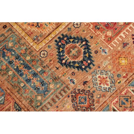 Tappeto Tribal Pakistan marrone grigio 77x126