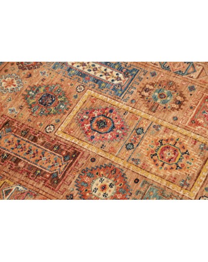 Tappeto Tribal Pakistan marrone grigio 77x126