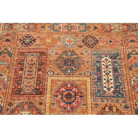 Tappeto Tribal Pakistan marrone grigio 77x126