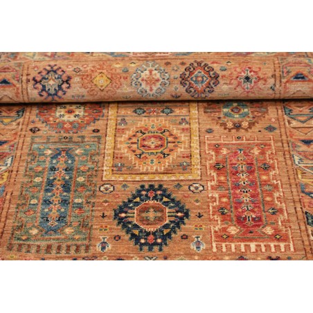Tappeto Tribal Pakistan marrone grigio 77x126
