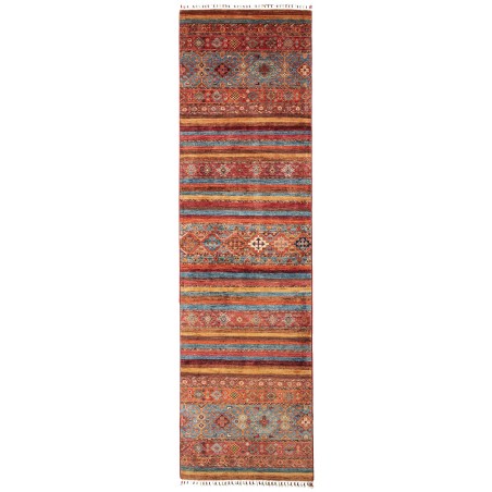 Tappeto Samarkand Pakistan marrone arancione 82x292