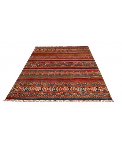 Tappeto Samarkand Pakistan marrone grigio 198x246