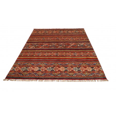 Tappeto Samarkand Pakistan marrone grigio 198x246