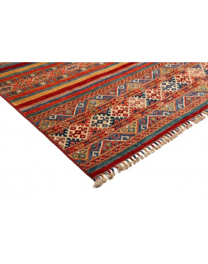 Tappeto Samarkand Pakistan marrone grigio 198x246