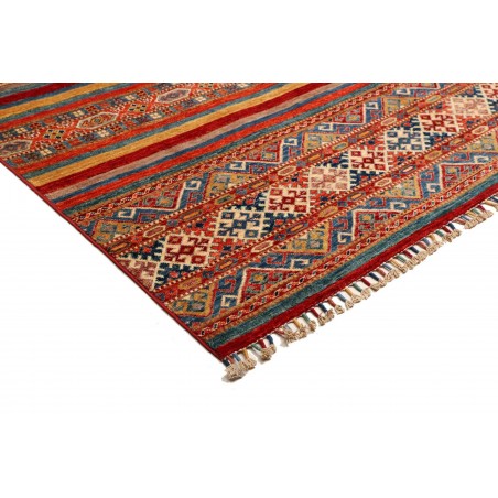 Tappeto Samarkand Pakistan marrone grigio 198x246