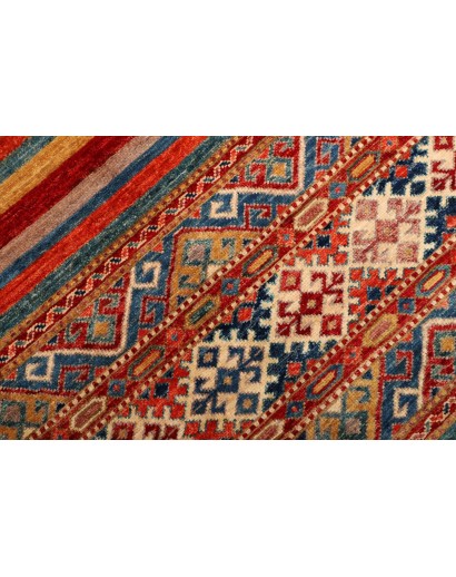 Tappeto Samarkand Pakistan marrone grigio 198x246