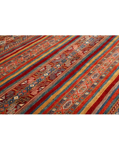 Tappeto Samarkand Pakistan marrone grigio 198x246