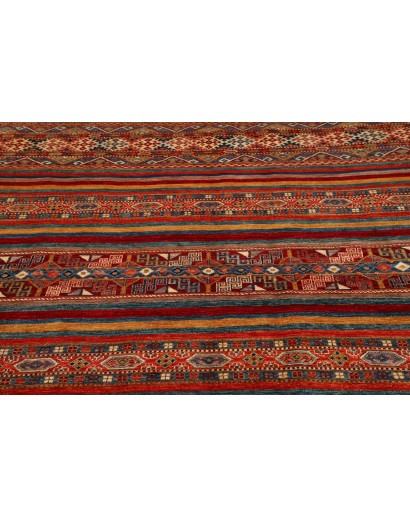 Tappeto Samarkand Pakistan marrone grigio 198x246