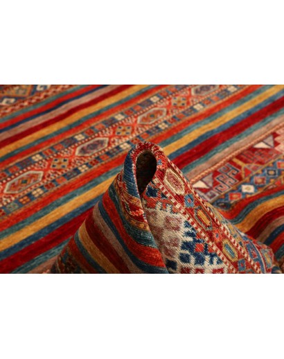 Tappeto Samarkand Pakistan marrone grigio 198x246