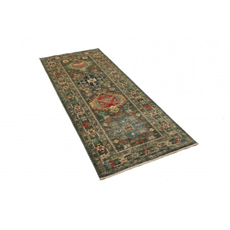 Tappeto Tribal Pakistan azzurro marrone 78x203