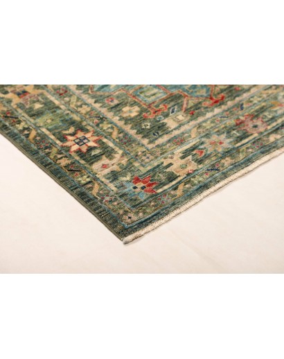 Tappeto Tribal Pakistan azzurro marrone 78x203