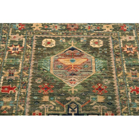 Tappeto Tribal Pakistan azzurro marrone 78x203