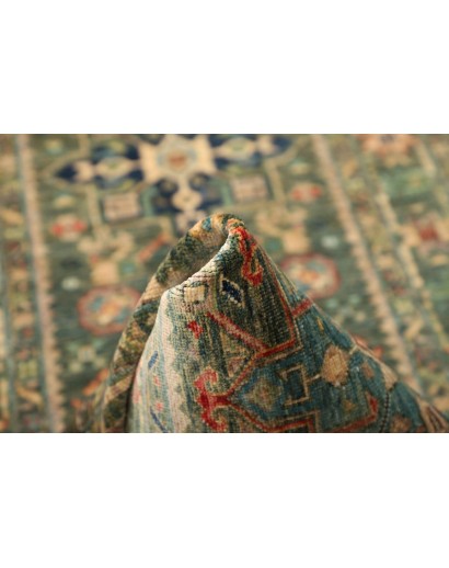 Tappeto Tribal Pakistan azzurro marrone 78x203