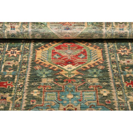 Tappeto Tribal Pakistan azzurro marrone 78x203