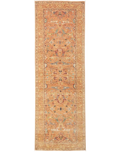 Tappeto Zigler Fine Pakistan arancione bianco 83x247