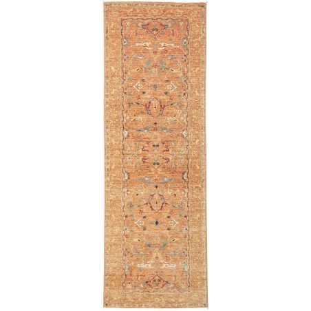 Tappeto Zigler Fine Pakistan arancione bianco 83x247