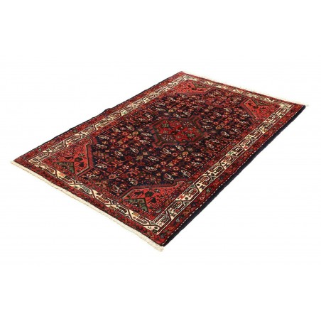 Tappeto Hamadan Persia grigio giallo 109x162