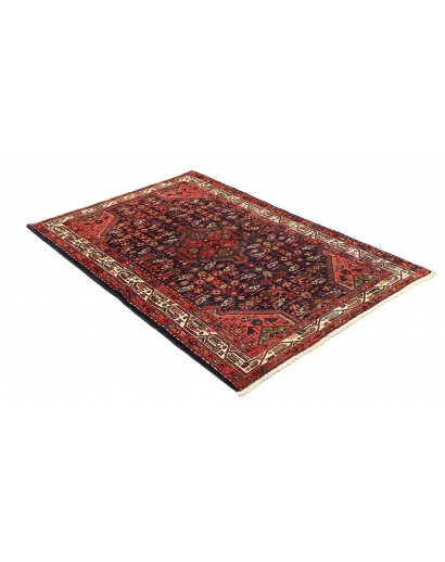 Tappeto Hamadan Persia grigio giallo 109x162