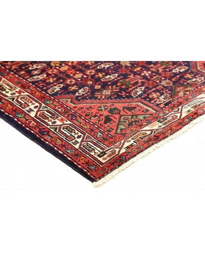 Tappeto Hamadan Persia grigio giallo 109x162