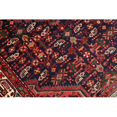 Tappeto Hamadan Persia grigio giallo 109x162