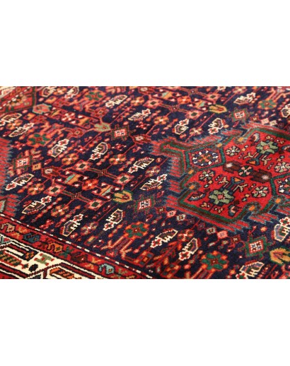 Tappeto Hamadan Persia grigio giallo 109x162