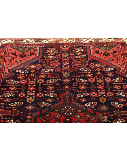 Tappeto Hamadan Persia grigio giallo 109x162