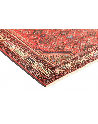 Tappeto Hamadan Persia marrone giallo 102x157