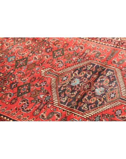 Tappeto Hamadan Persia marrone giallo 102x157