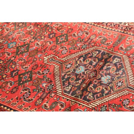 Tappeto Hamadan Persia marrone giallo 102x157