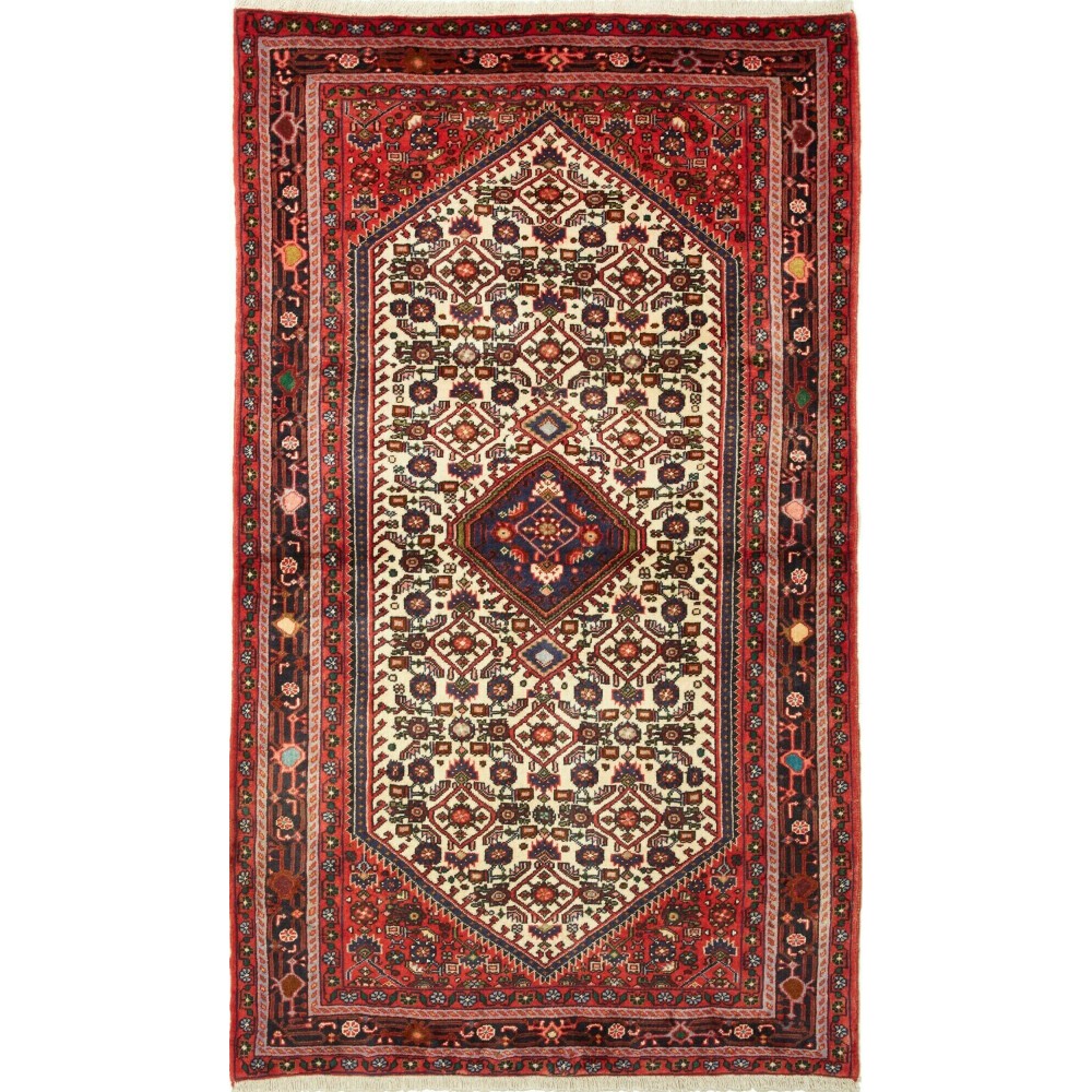 Tappeto Hamadan Persia marrone grigio 100x172
