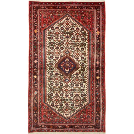 Tappeto Hamadan Persia marrone grigio 100x172