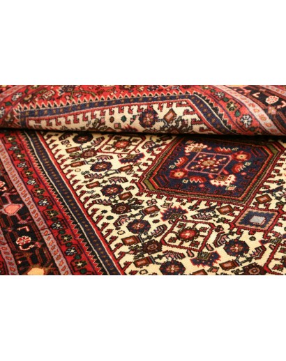 Tappeto Hamadan Persia marrone grigio 100x172