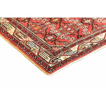 Tappeto Hamadan Persia marrone giallo 101x153