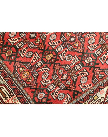 Tappeto Hamadan Persia marrone giallo 101x153